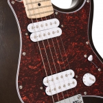 Cort elektromos gitár, Powersound HH hangszedővel, nyílt pórusú dió