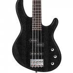 Cort elektromos basszusgitár, Powersound hangszedő, matt fekete - ÁRVÁLTOZÁS