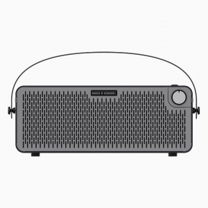 Hotone Pulze - Multifunkcionális Modern Bluetooth Modellező Erősítő, Black Edition