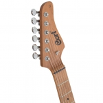 Cort elektromos gitár, éger test, Seymour Duncan hangszedők, Dusty Rose