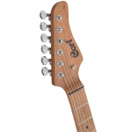 Cort elektromos gitár, éger test, Seymour Duncan hangszedők, Military Beige