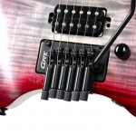 Cort elektromos gitár, fej nélküli, Semi Gloss Lava