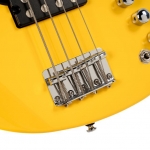 Cort elektromos basszusgitár, rövid menzúra, sárga