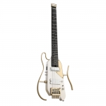 Donner Hush-X Pro silent gitár, White Luxe