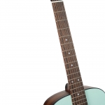 Cort akusztikus mini gitár, mentazöld, tokkal - elérhető 2026 júliusa után
