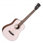 Cort akusztikus mini gitár, elefántcsont színű, tokkal - elérhető 2026 júliusa után