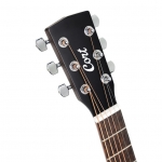 Cort akusztikus mini gitár, elefántcsont színű, tokkal - elérhető 2026 júliusa után