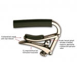 Shubb Capo - steel string, nickel